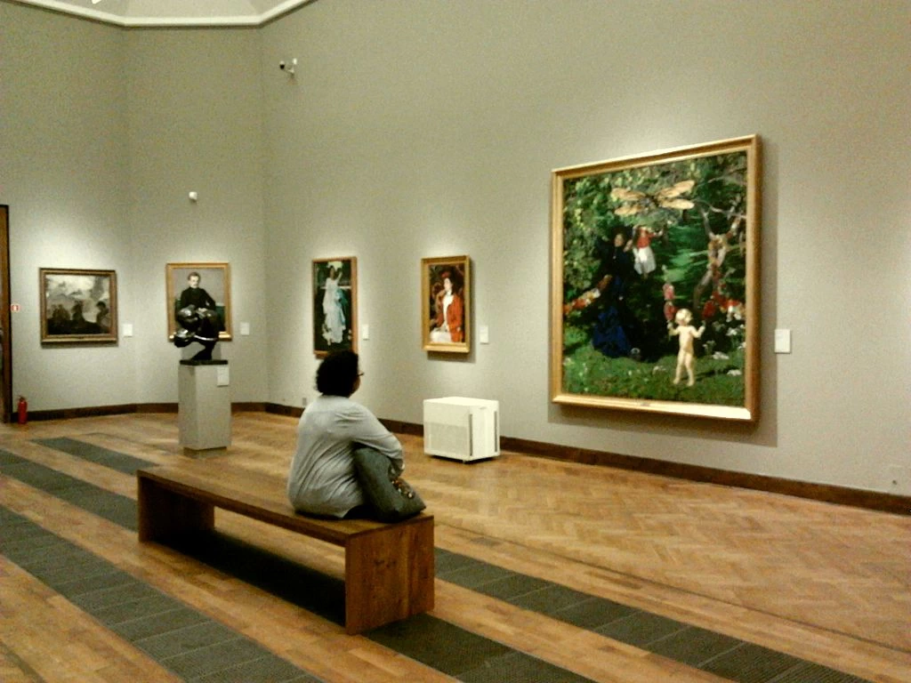 Galleria d'arte del XIX secolo NMW con dipinti di Józef Mehoffer
